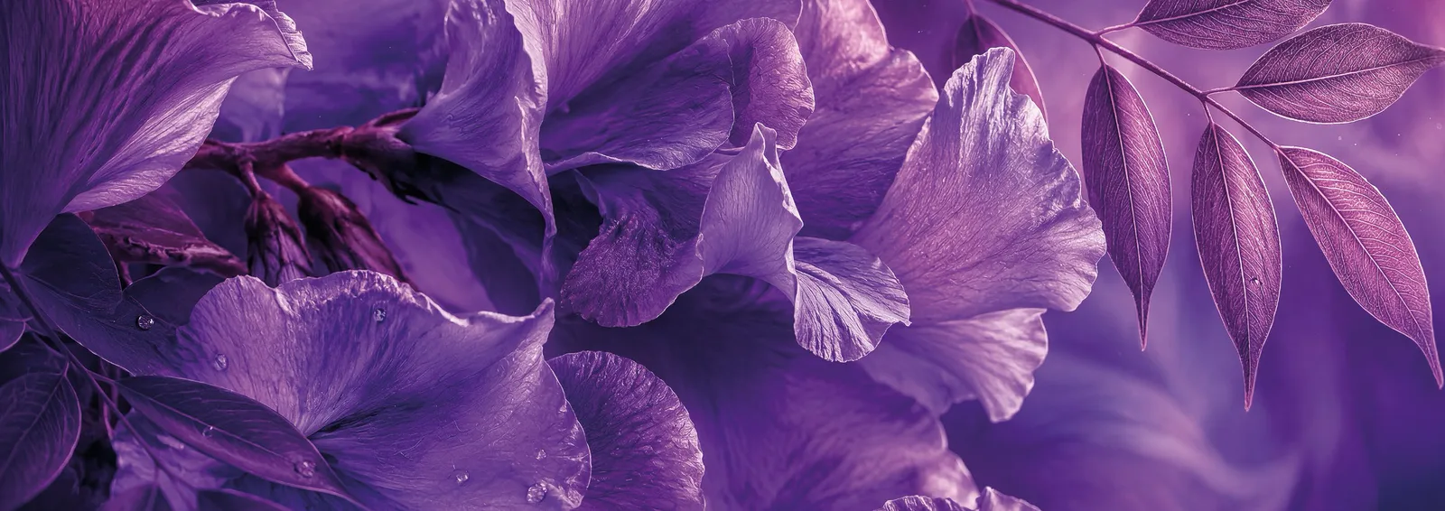 Jacaranda çiçekleri
