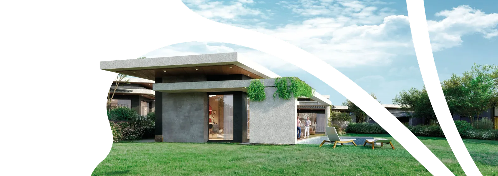 Bahçe ve villa