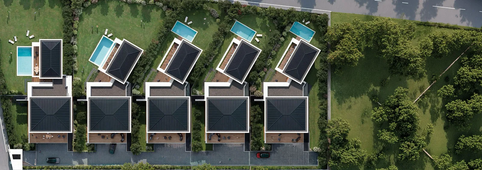 Jacaranda Konakları vaziyet planı